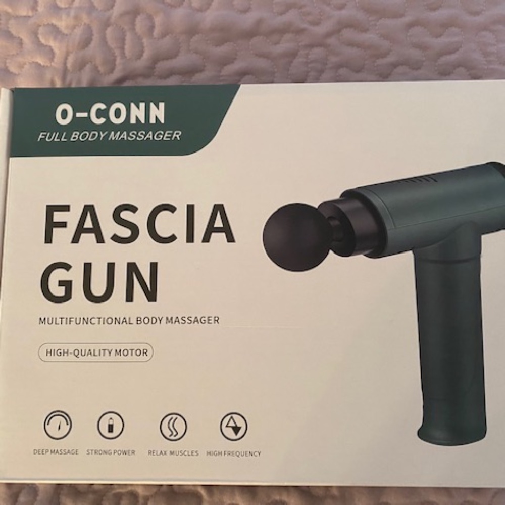 O-CONN Fascia Gun -- Multifunctional Body Massager